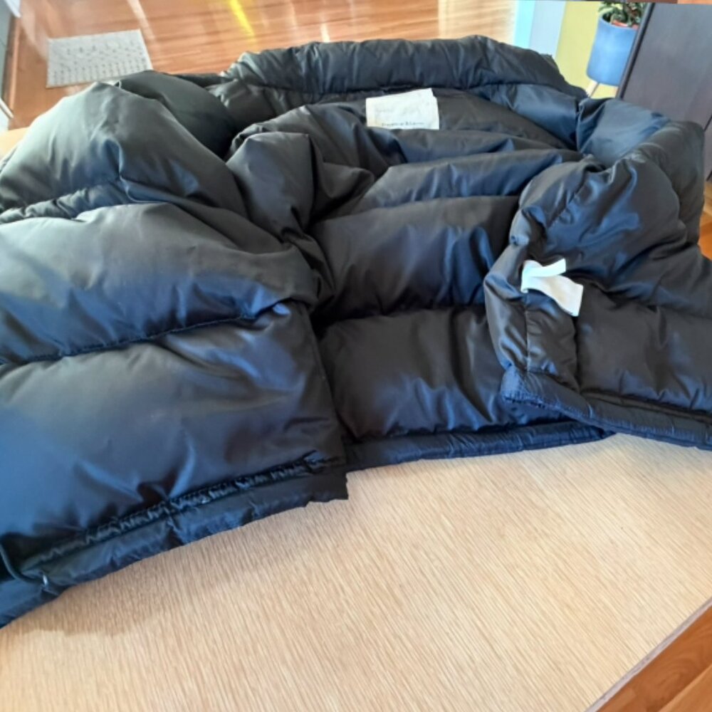 Ralph Lauren Denim & Supply Womens Black Down XL Puffer Jacket Hood warm rare - Picture 10 of 15